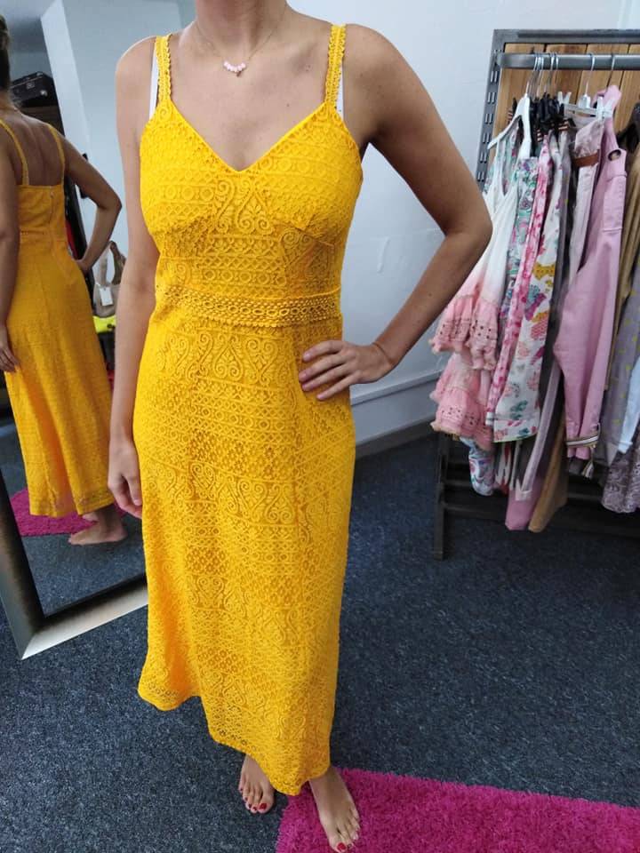 Robe jaune