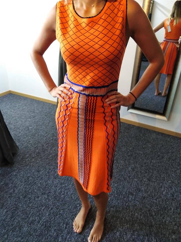 Robe orange