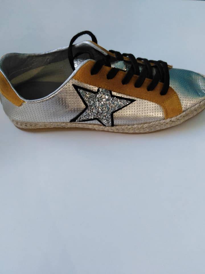 Chaussure étoile à pailette